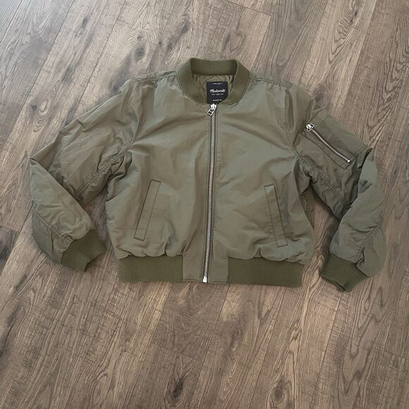 Madewell Women’s Bomber Jacket XL  Out of stock - Picture 1 of 5